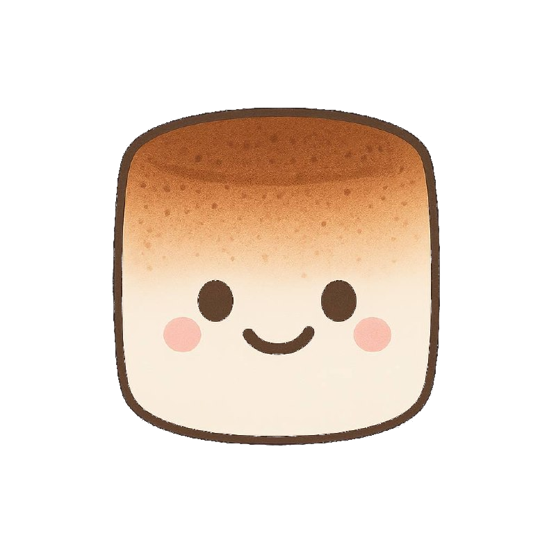 Shmello, the toasted marshmallow mascot